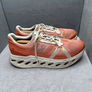 On Cloudeclipse Flame Ivory Running Shoes Men's 10.5 3MD30090914 Salmon Pink Hue